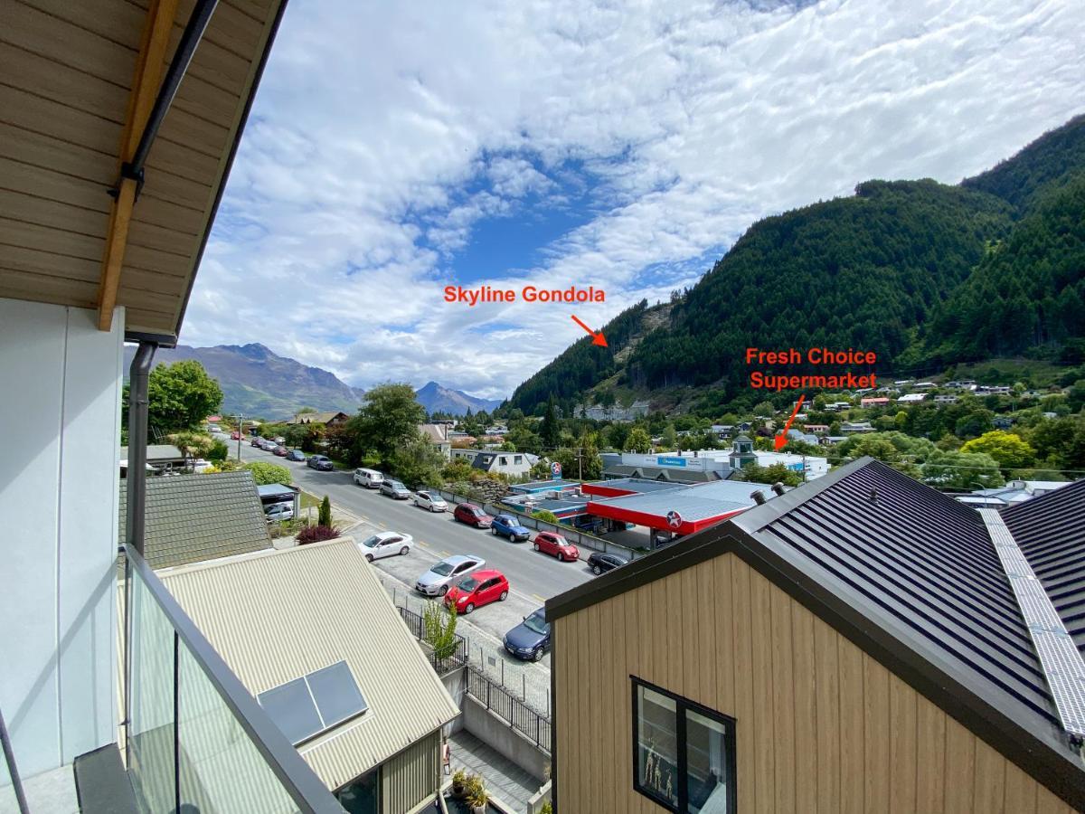 Modern 2-Bedroom Apartment 7-Mins Walk To Queenstown Exterior foto